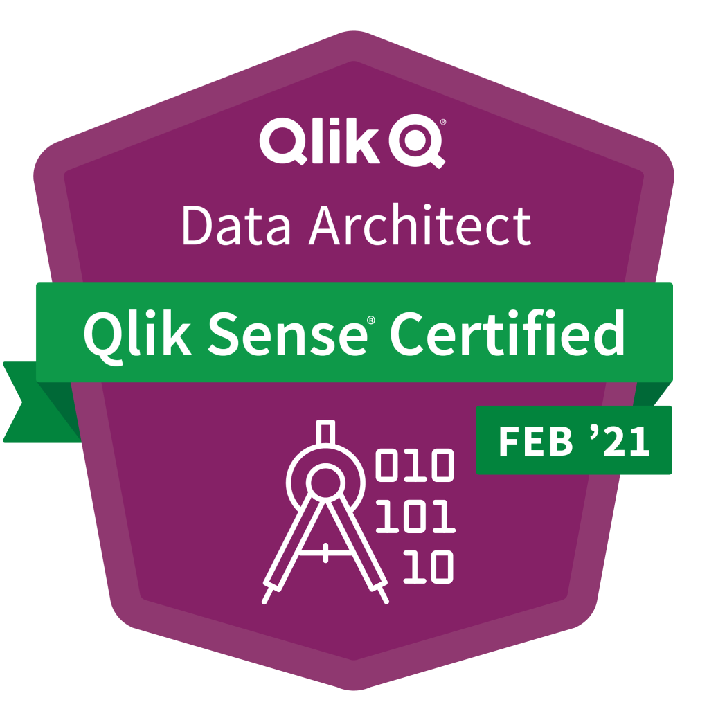 Qlik Sense Certified Data Architect (versión February 2021)